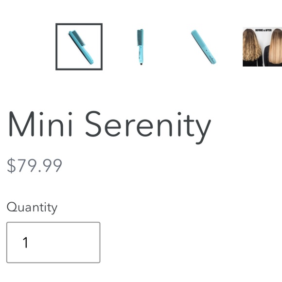 Heated styling comb NEW IN BOX - Picture 2 of 2